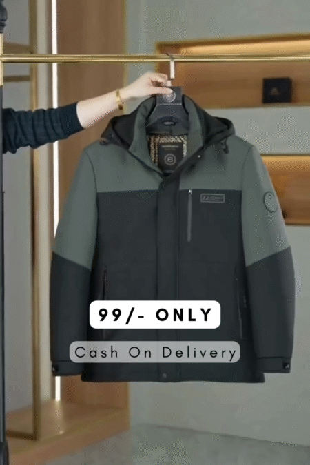 Warm Parka Winter Hooded Casual Jacket