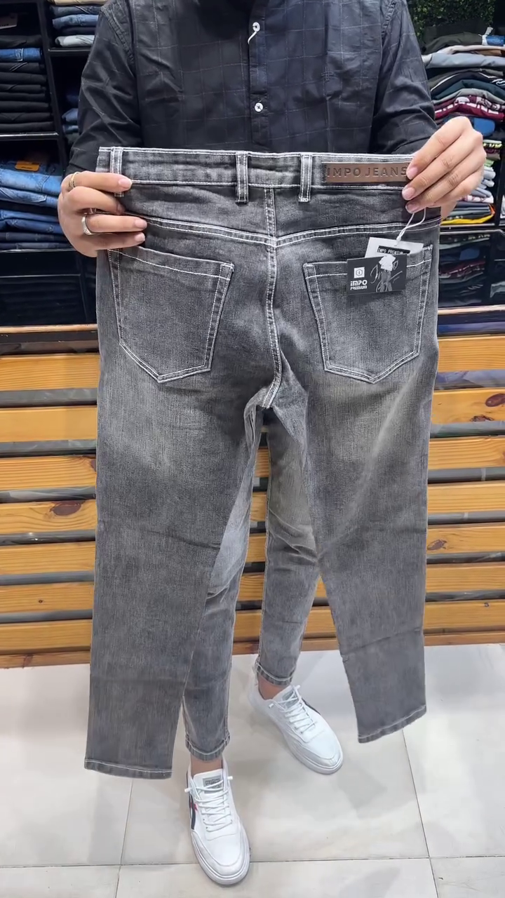 Highlander Men Blue Heavy Faded Highly Distress Tapered Fit Jeans - Image 7