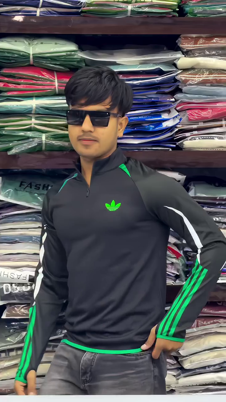 Men’s Polo T-Shirt | Full Sleeve Regular Fit with Chain Collar - Image 8