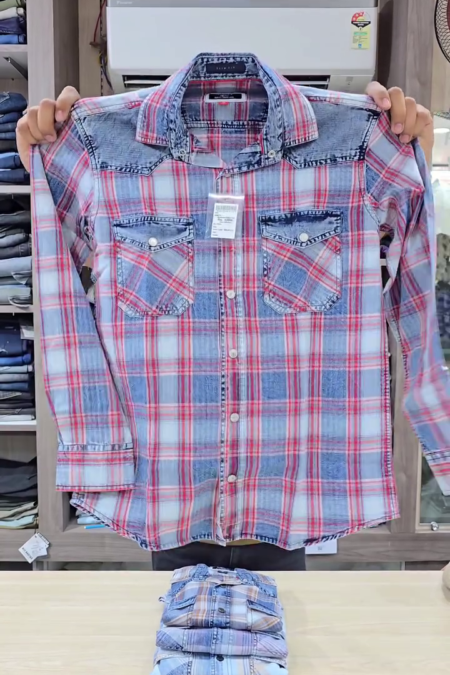 Men’s Stylish Checked Shirt