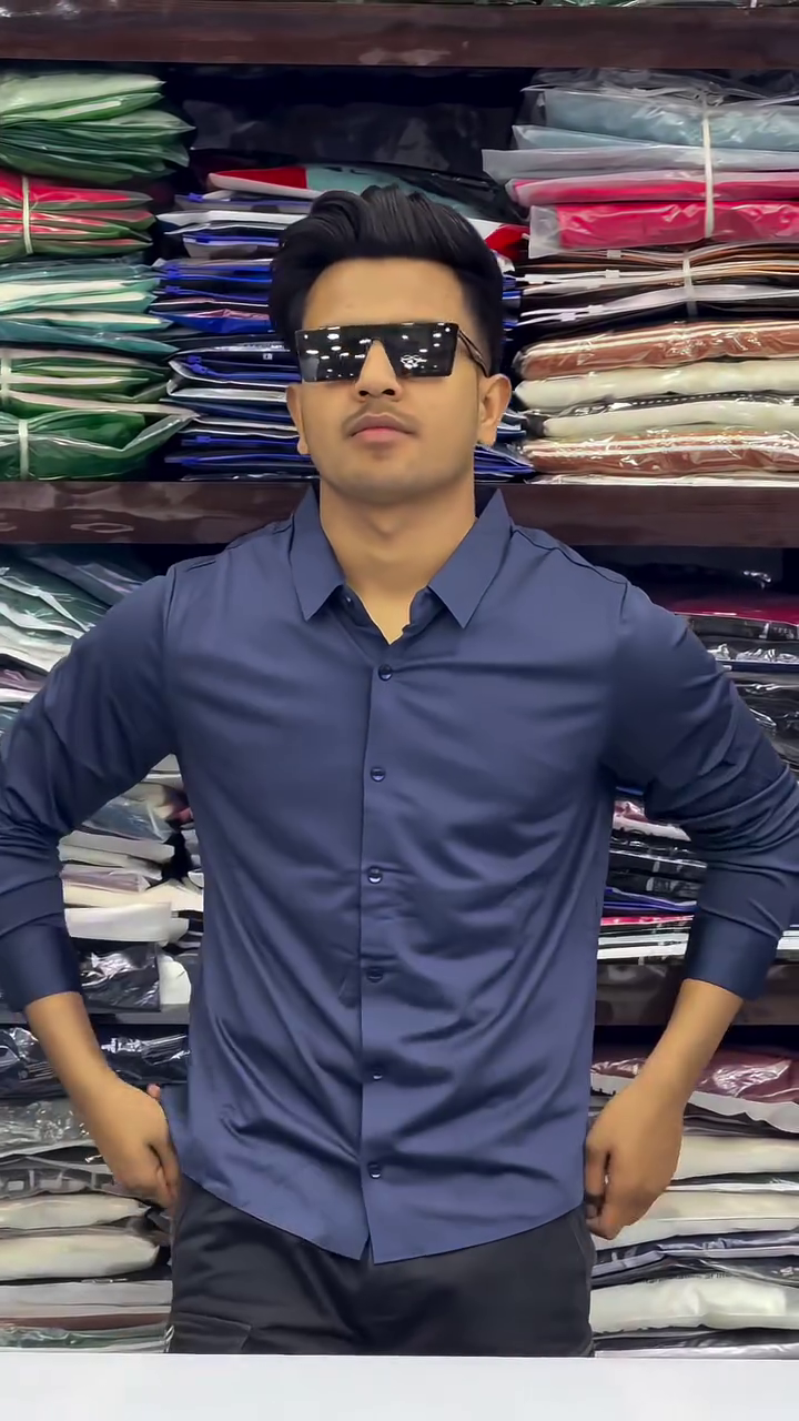 Men Solid Comfort Party Shirt - Image 13