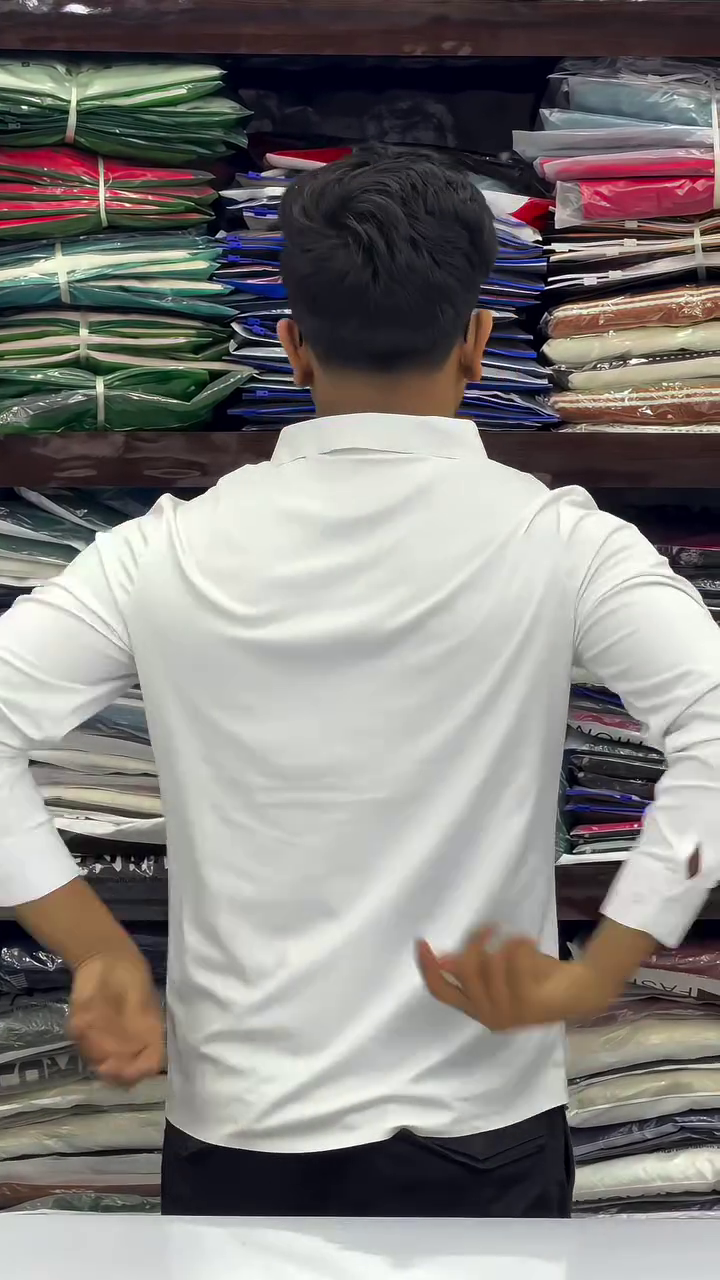Men Solid Comfort Party Shirt - Image 6