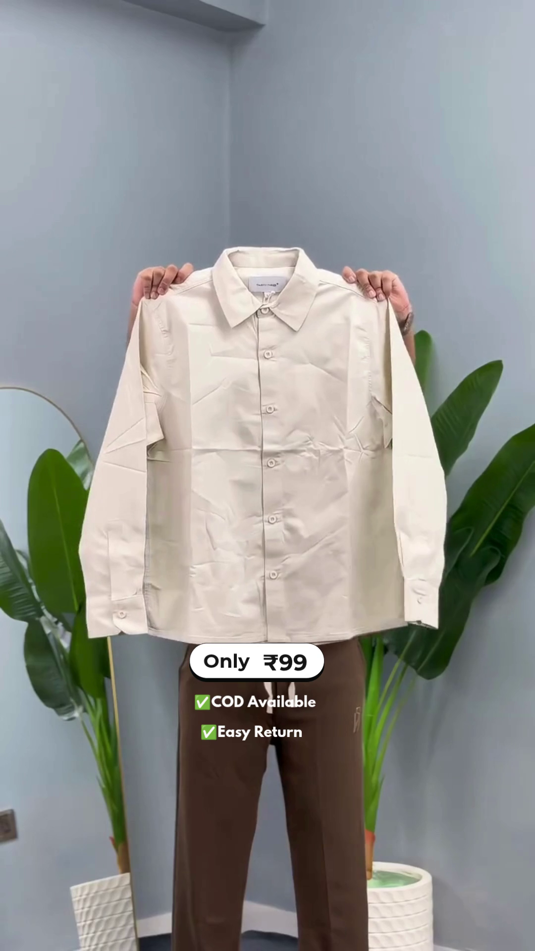 Men's Plain Daily Wear Shirt - Image 6