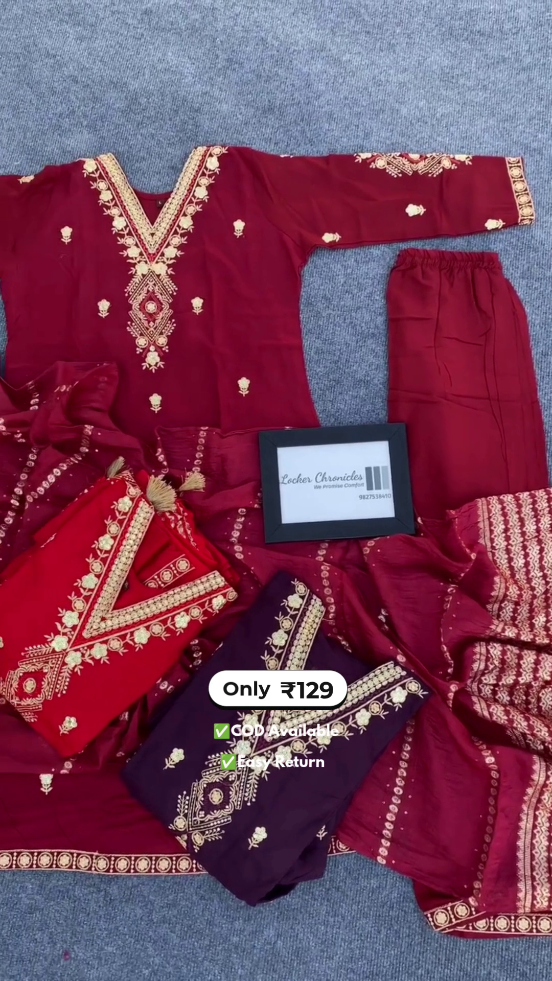 Women's Cotton Dress Suit for Women