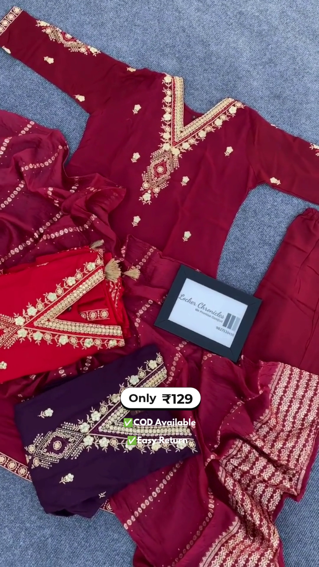 Women's Cotton Dress Suit for Women - Image 2
